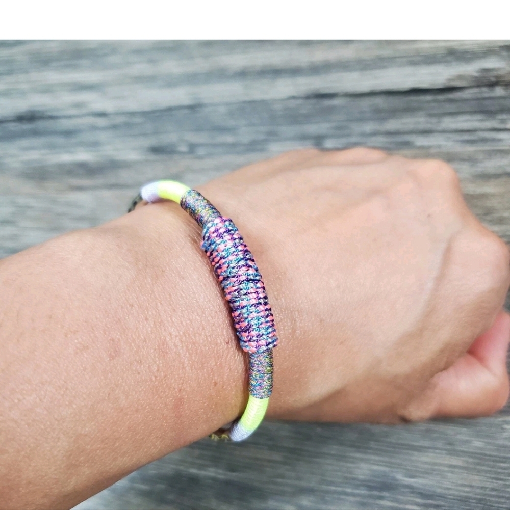 NWT Kendra Scott Masie Cuff Paracord Woven Bracelet - Picture 6 of 10